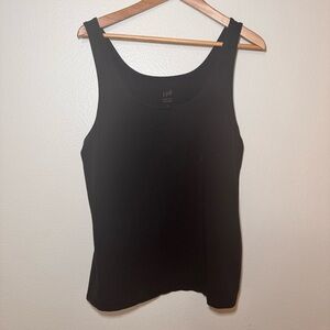 J. Jill Perfect Tank XL Black Cotton Stretch Everyday Basic